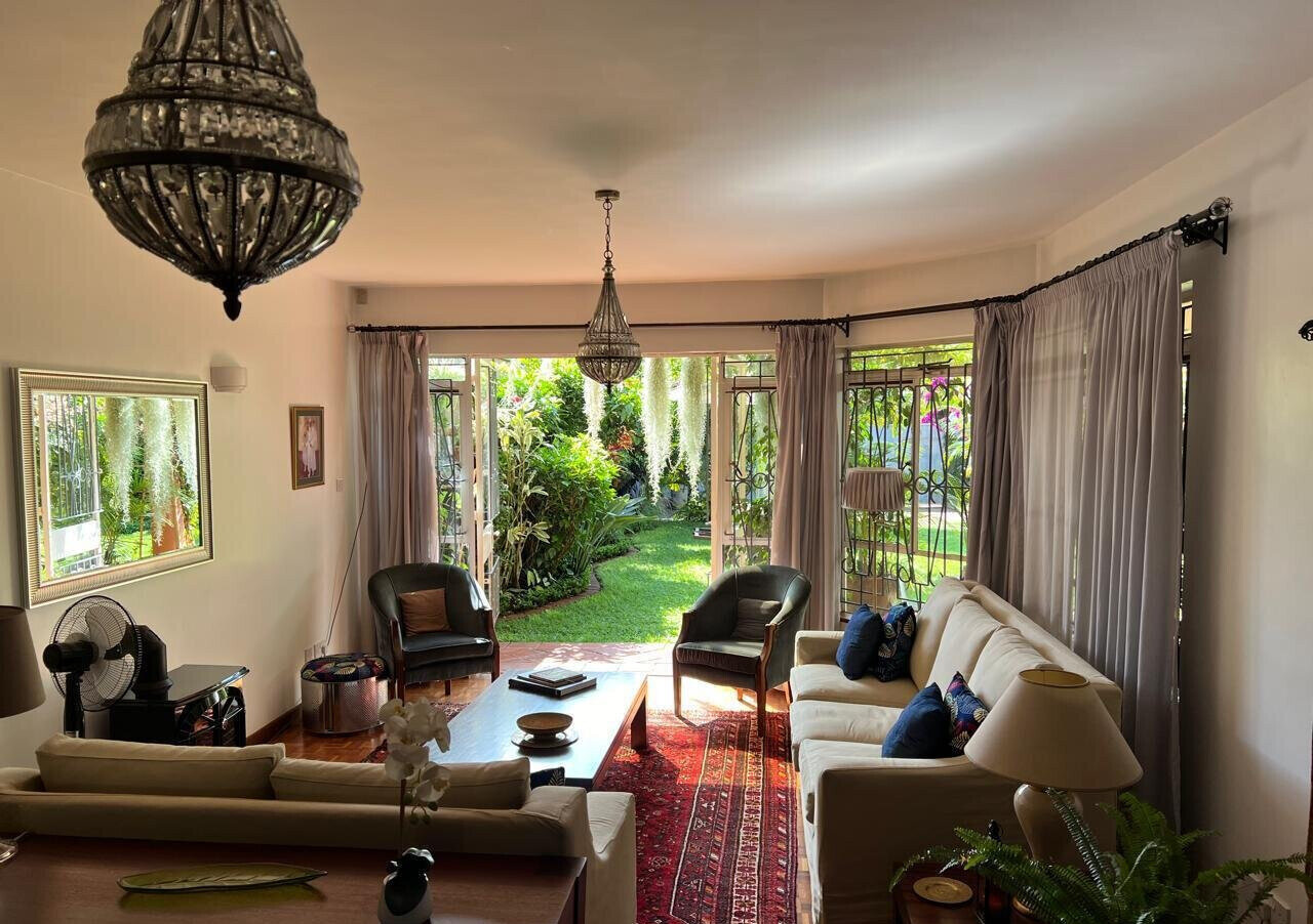 5BR Villa with Mature Garden & Freehold Title - Kilimani