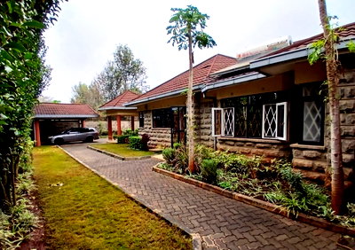3BR Bungalow with Garden at KSh 280K