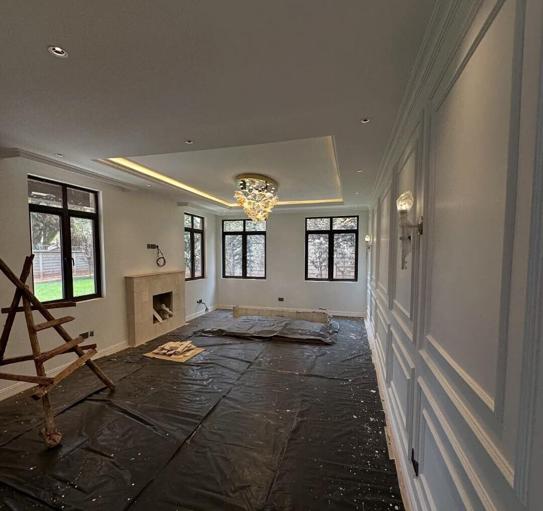 4BR Ensuite Villa with DSQ & Bamboo Floors – Kibiko, Ngong Rd