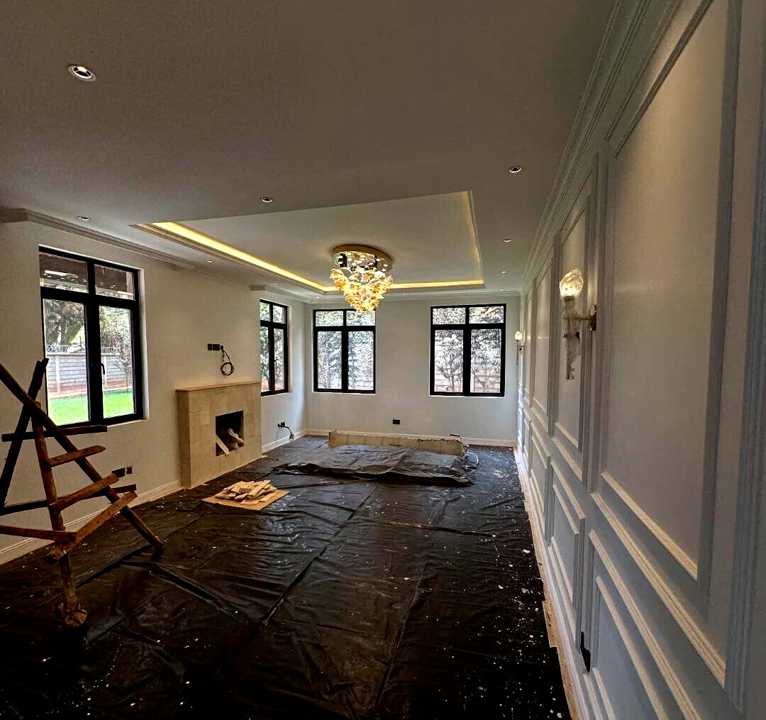 4BR Ensuite Villa with DSQ & Bamboo Floors – Kibiko, Ngong Rd