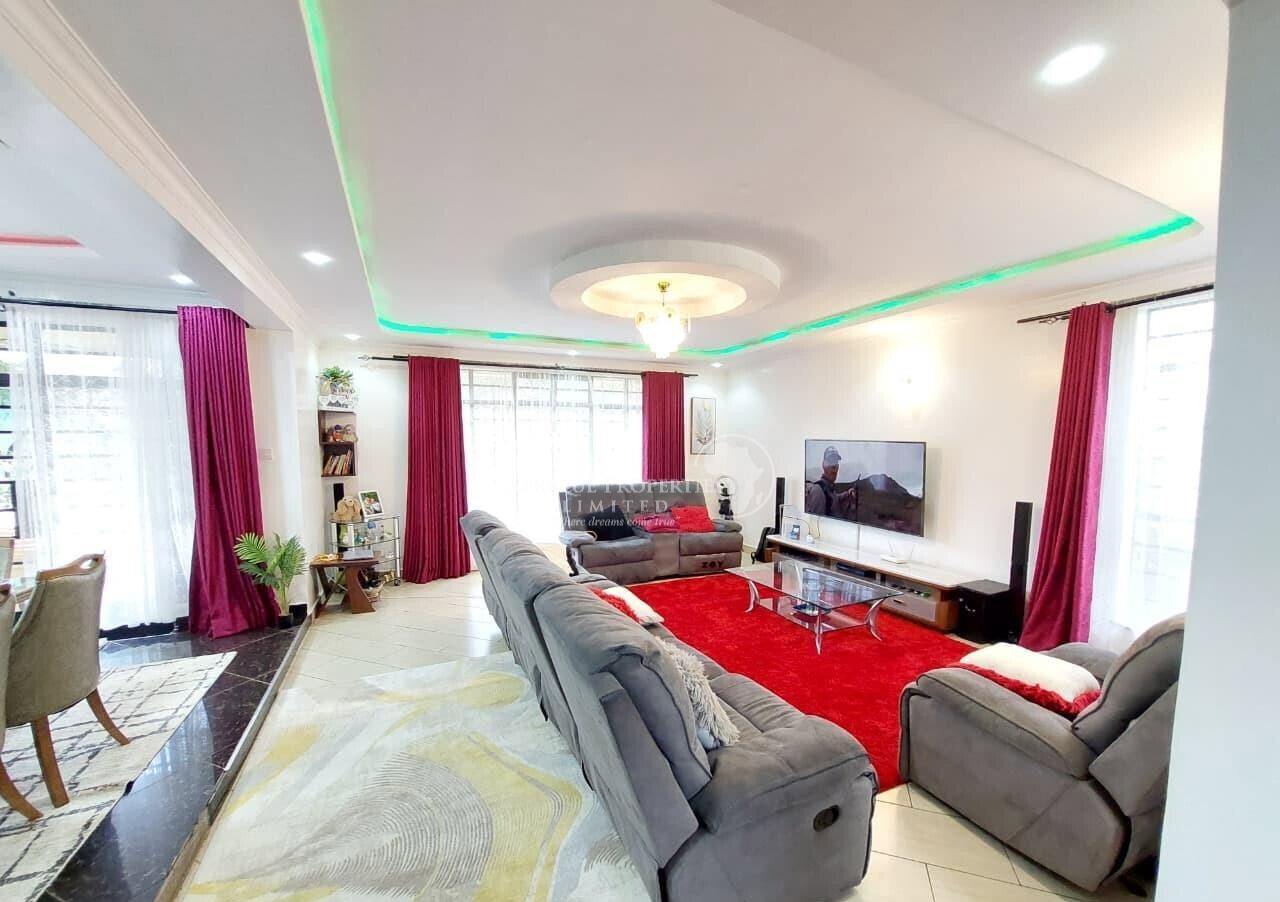 4BR Townhouse with DSQ & Solar Water - Eden Ville, Nairobi