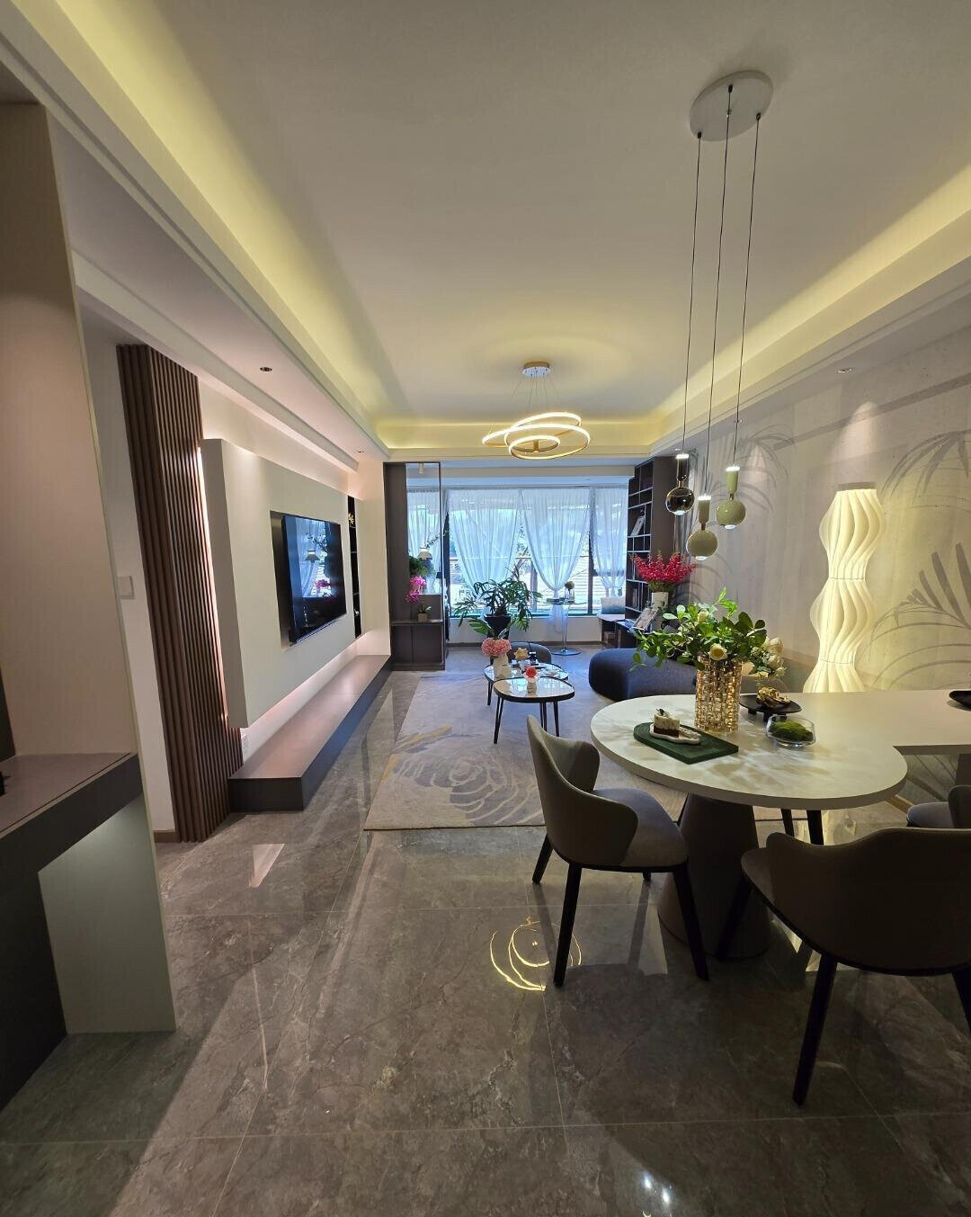 2BR + Study with 3M Ceilings & Spa - Westlands