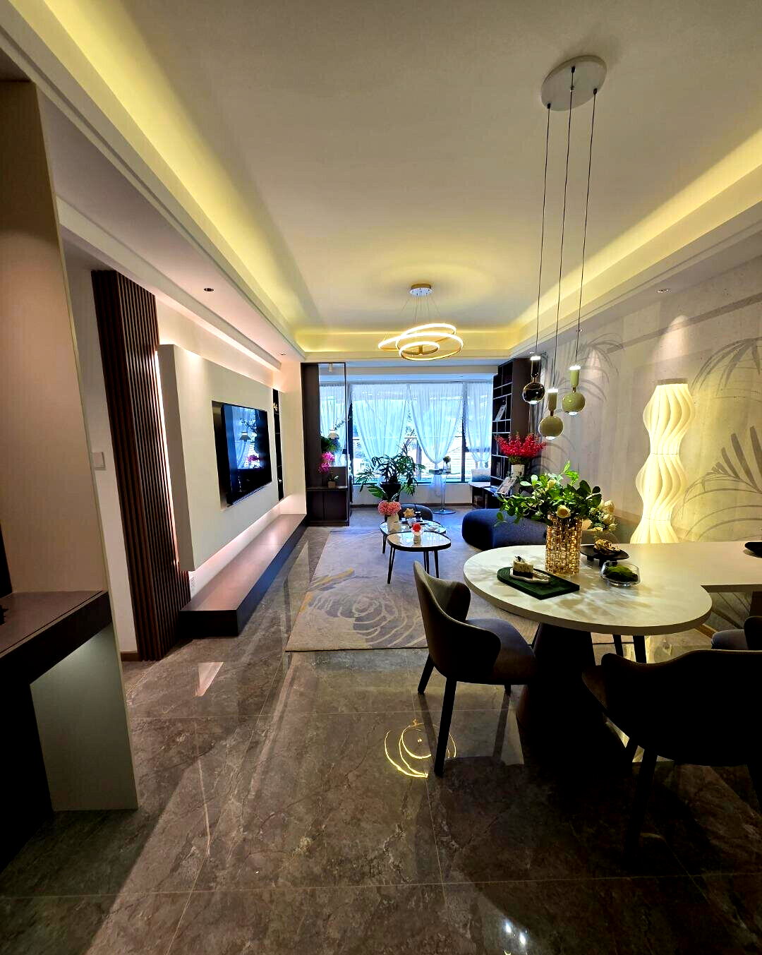 2BR + Study with 3M Ceilings & Spa - Westlands