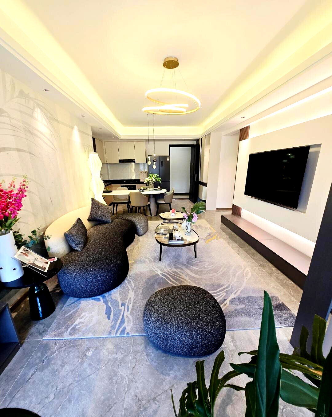 2BR + Study with 3M Ceilings & Spa - Westlands
