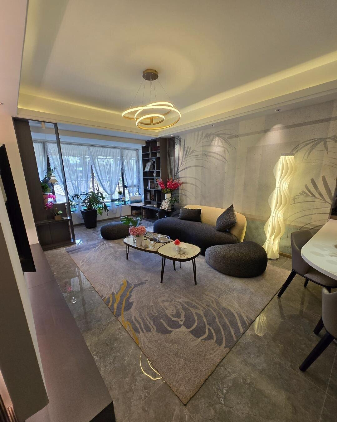 2BR + Study with 3M Ceilings & Spa - Westlands