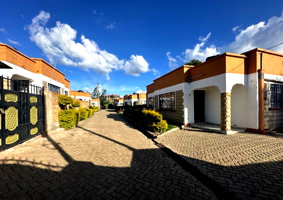 Gated 3BR Home with Garden for KSh 40K