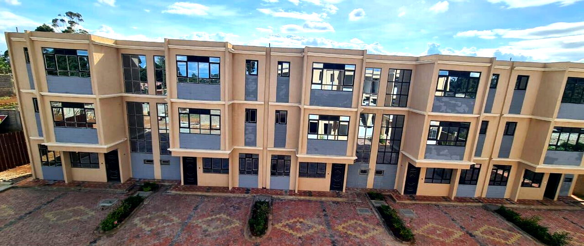 4BR Townhouse with Solar Heating & CCTV - Gikambura, Kikuyu