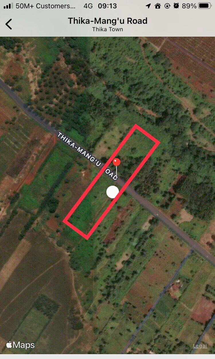 8-Acre Land with Thika Mangu Road Access