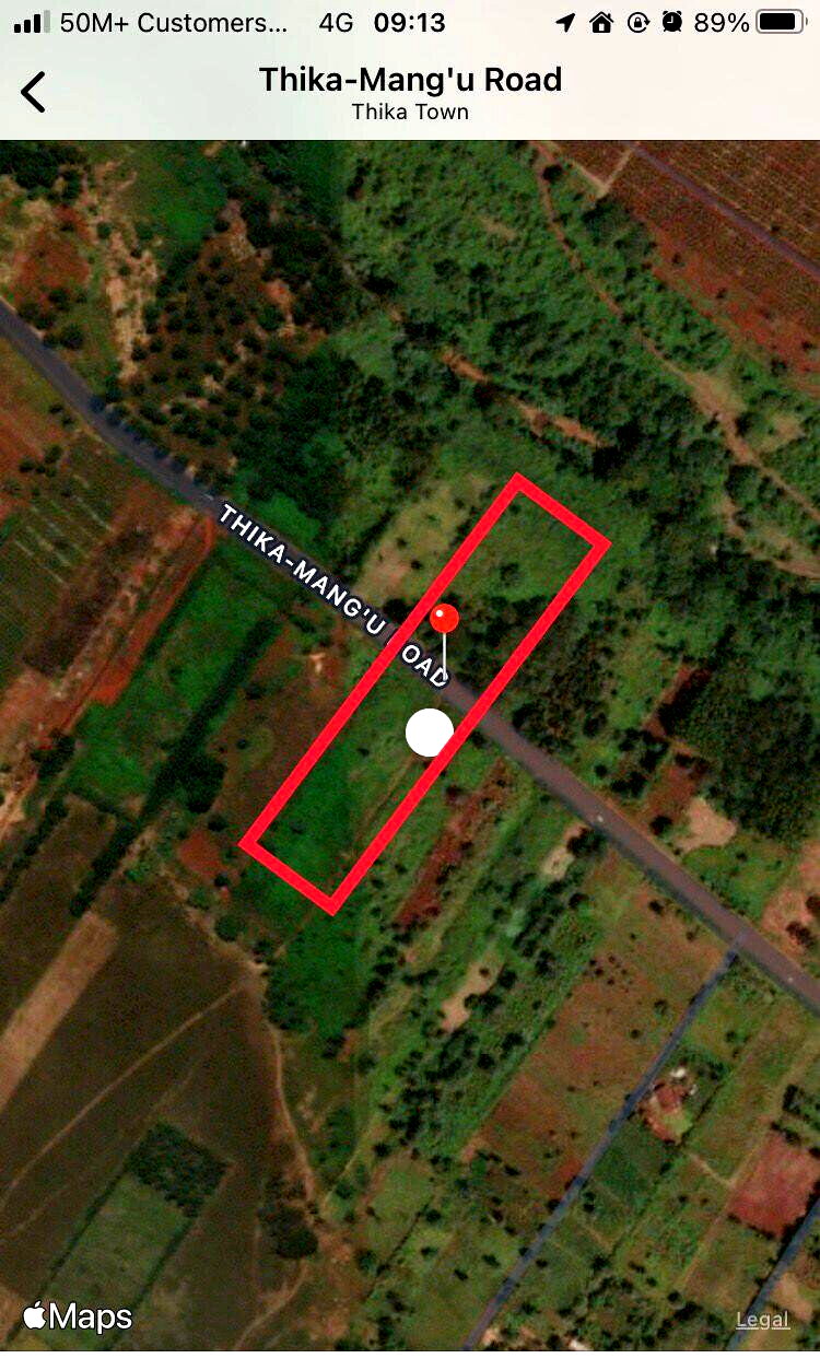 8-Acre Land with Thika Mangu Road Access