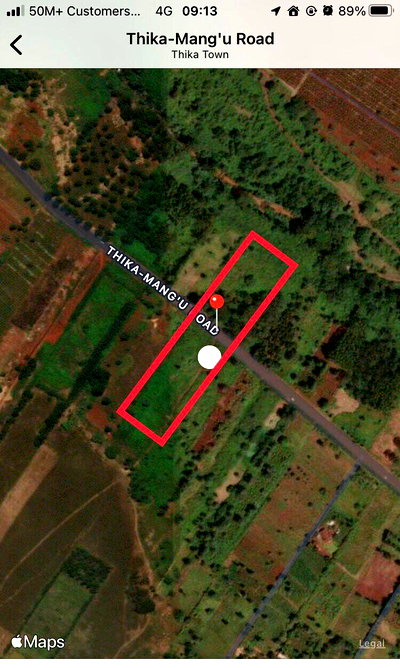 8-Acre Land with Thika Mangu Road Access