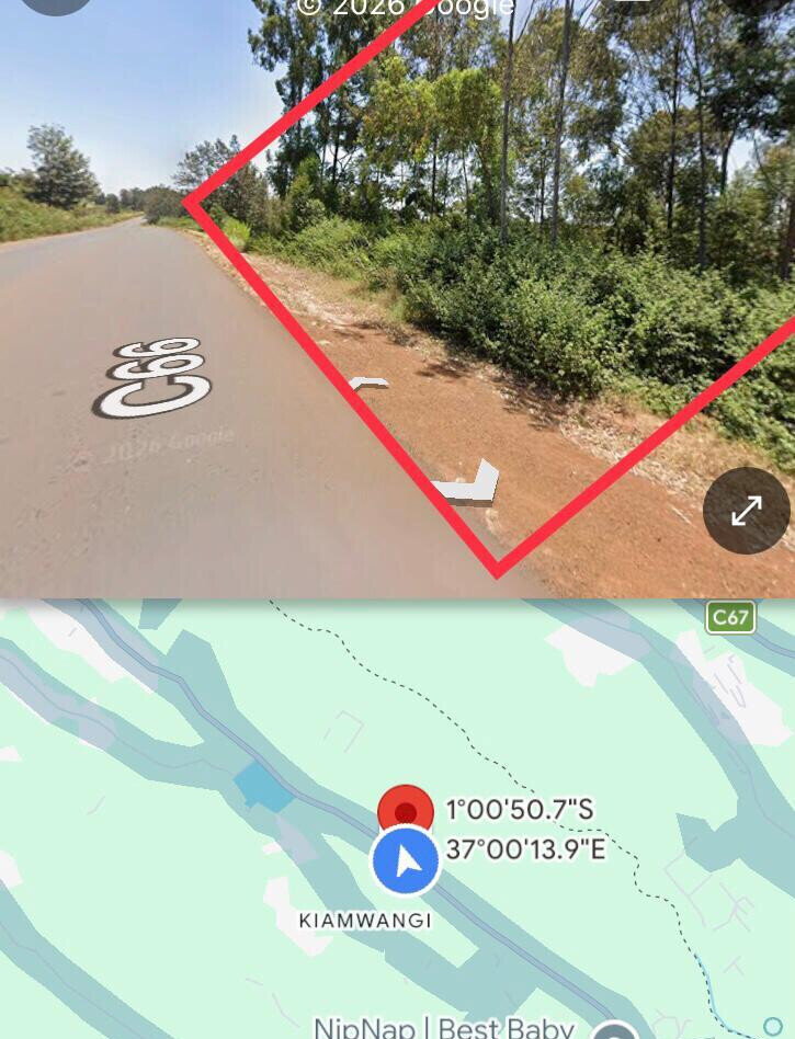8-Acre Land with Thika Mangu Road Access