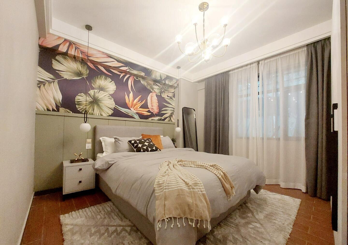 2BR with Two Balconies & Gym Near Yaya Centre - Kilimani
