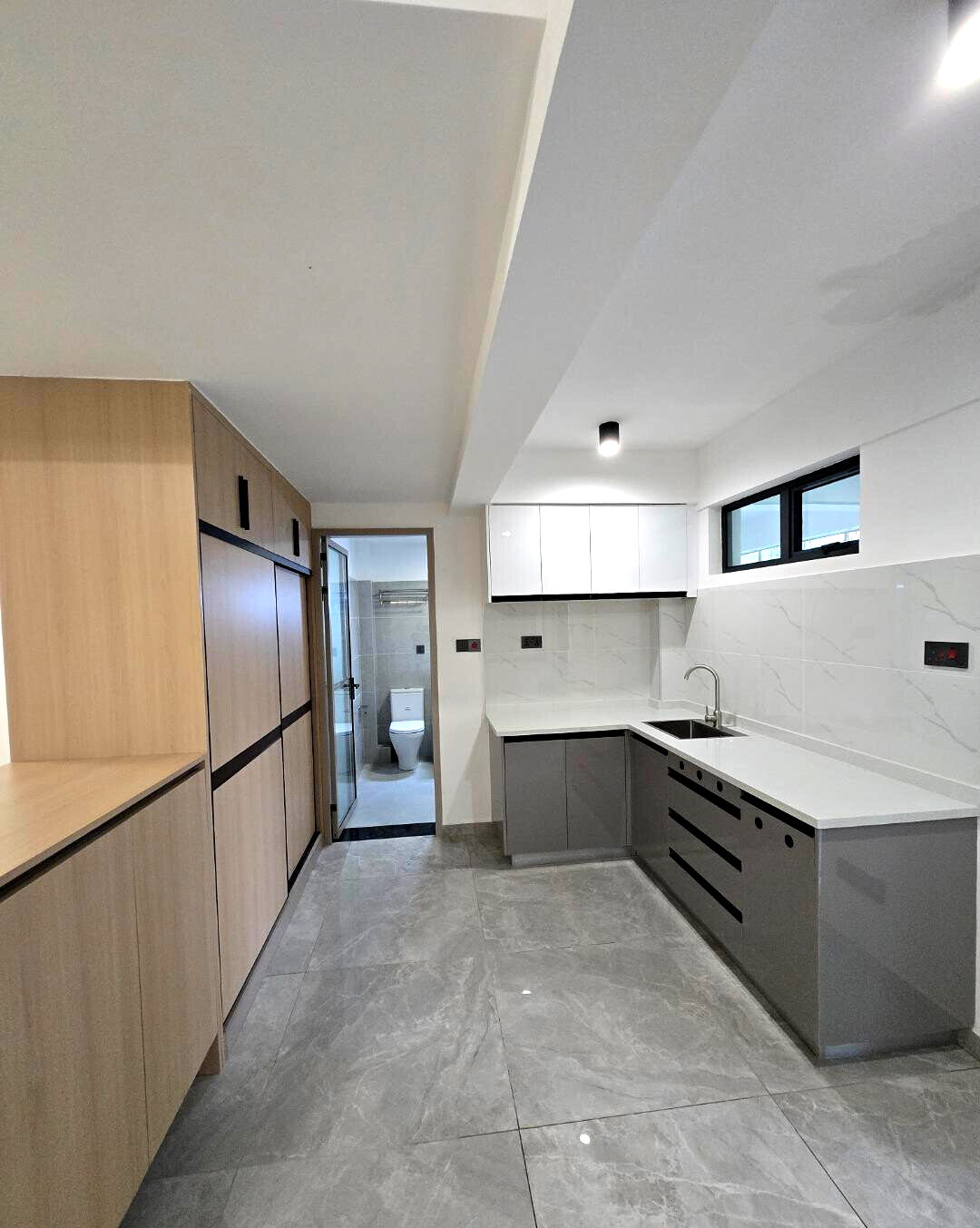 Studio-Style 1BR in 20-Floor Tower with Gym & Borehole - Lavington