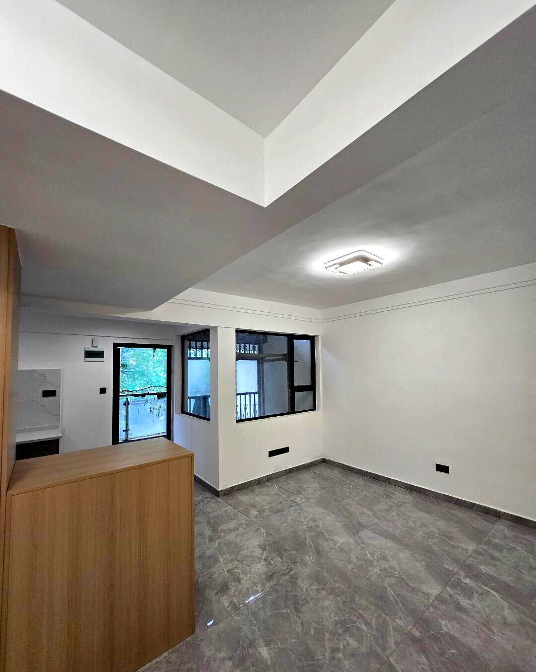 Studio-Style 1BR in 20-Floor Tower with Gym & Borehole - Lavington
