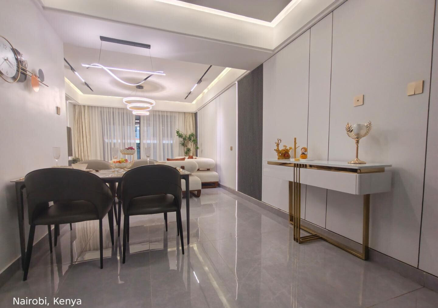 3BR+Study with Home Office & Rooftop Entertainment - Westlands