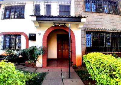 3BR Townhouse with Parquet Floors & Playground - Lavington