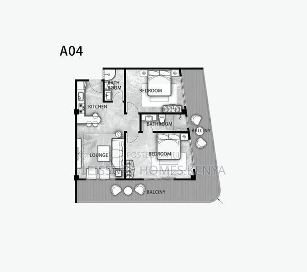1bdrm Apartment in Westlands for sale
