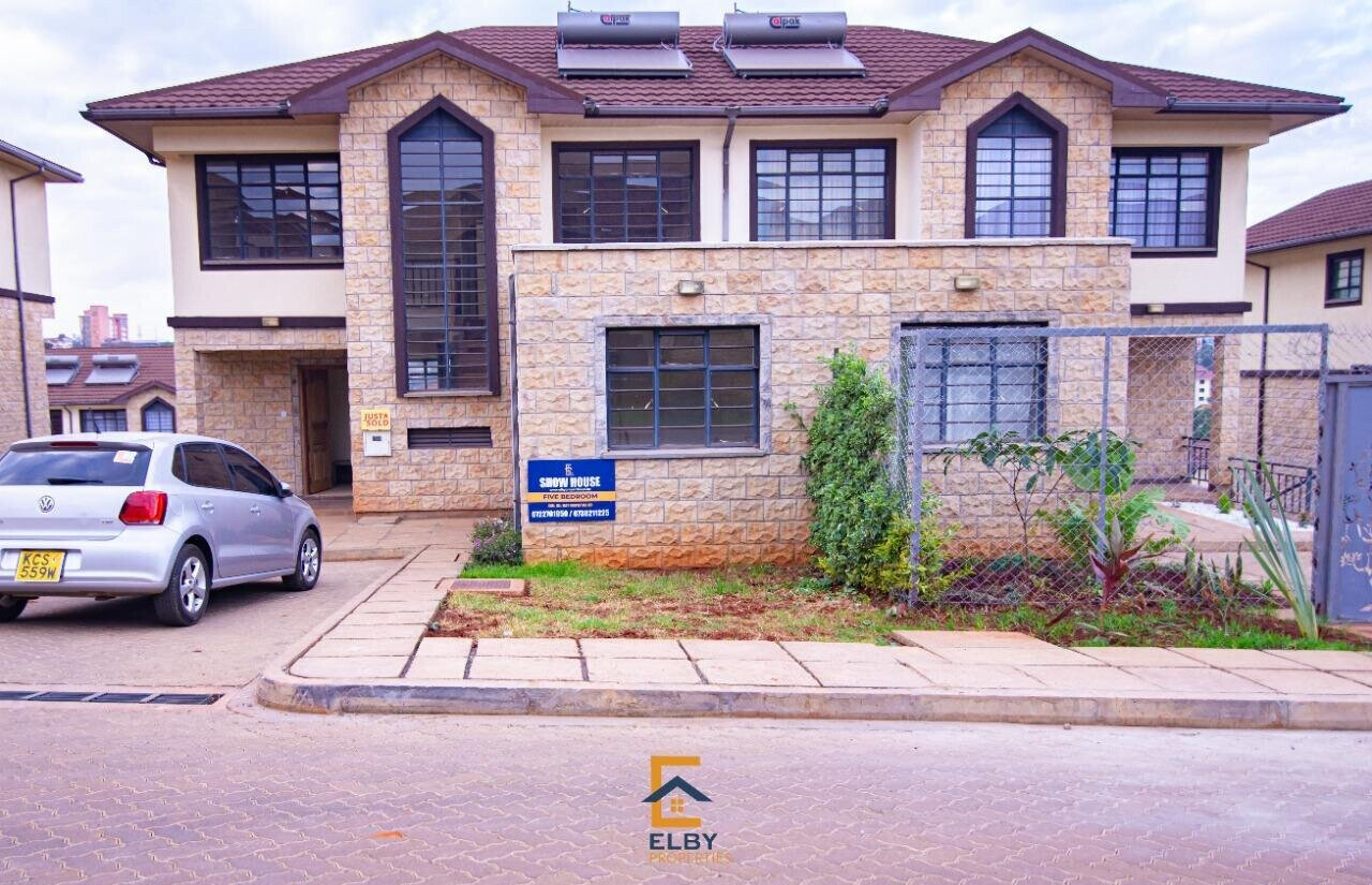 4BR Townhouse with Gym & Infinity Pool - Satelitte, Nairobi