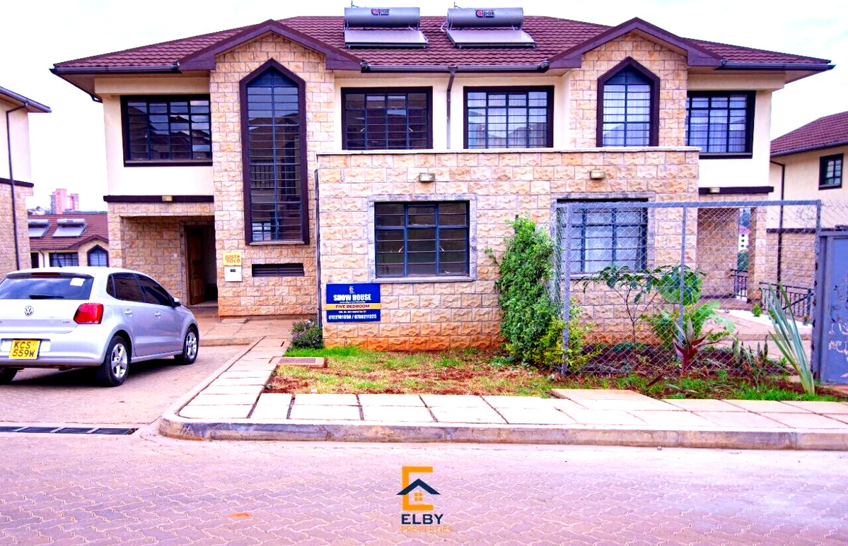 4BR Townhouse with Gym & Infinity Pool - Satelitte, Nairobi