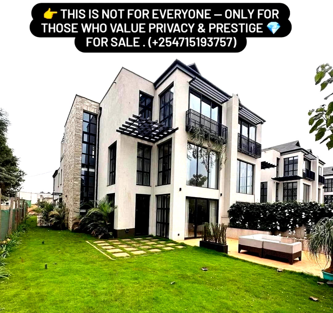 4BR Ensuite Townhouse with Clubhouse & Pool - Runda