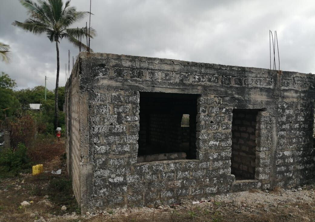 Quarter Acre Plot with Unfinished House