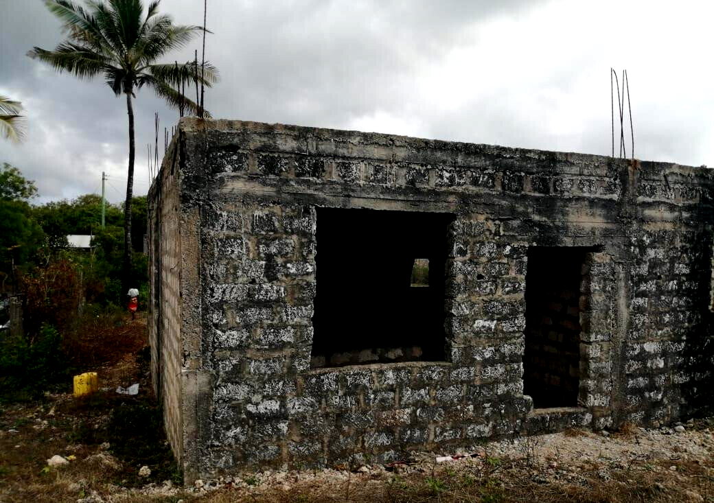 Quarter Acre Plot with Unfinished House