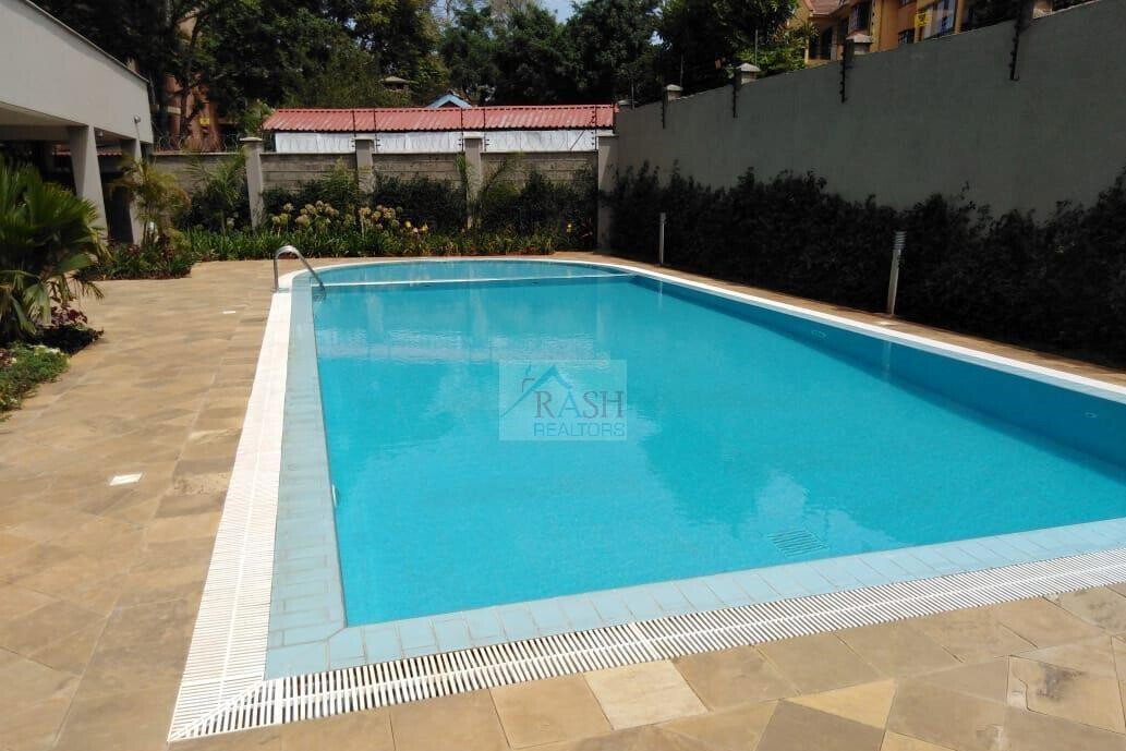 3BR All-Ensuite + DSQ with Pool & Gym - Kileleshwa