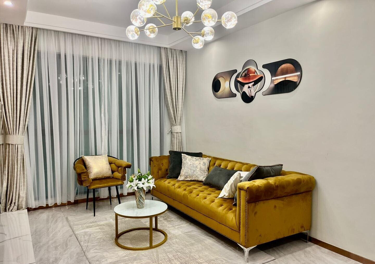 2BR Luxury Apartment with High-Speed Lifts & Gym - Kileleshwa