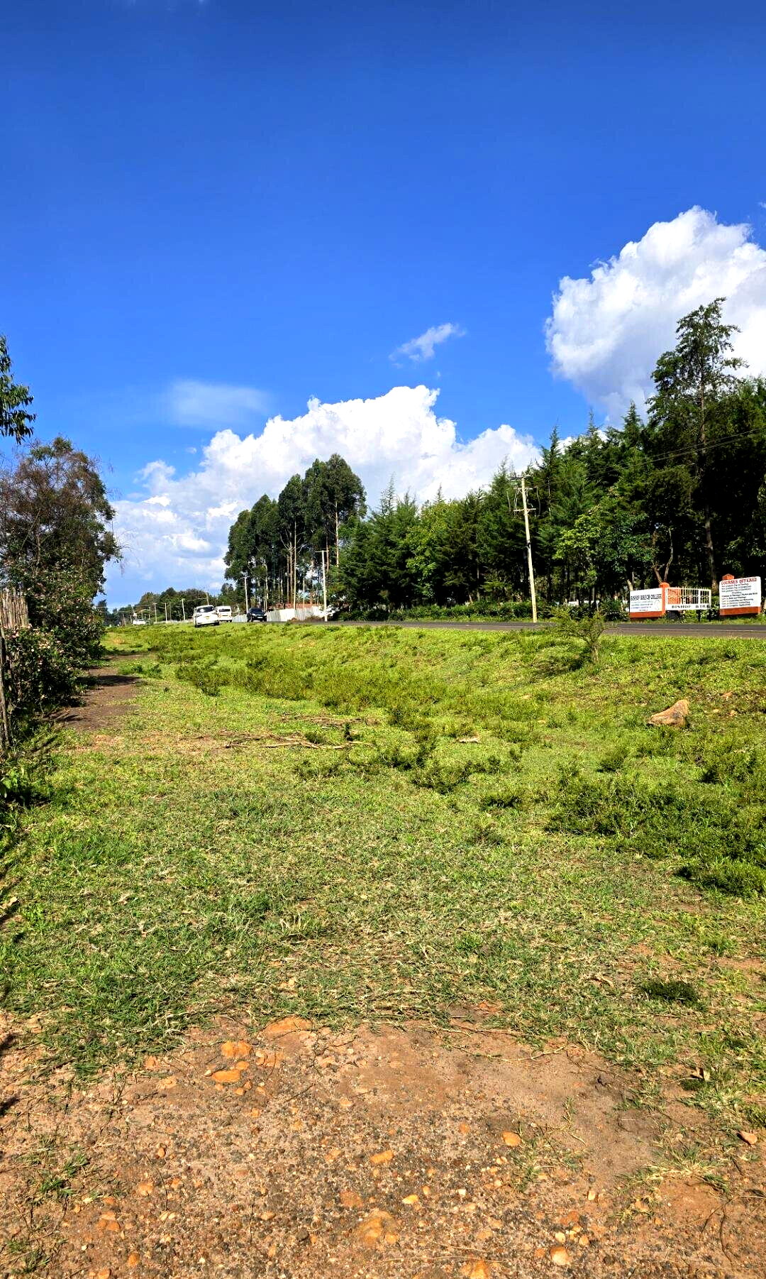 2-Acre Plot with Garden on Kitale-Webuye Highway