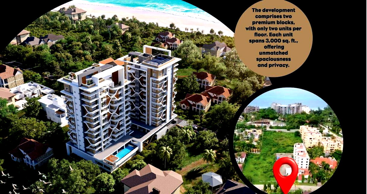 3BR All-Ensuite with DSQ & Ocean Views - Nyali, Mombasa