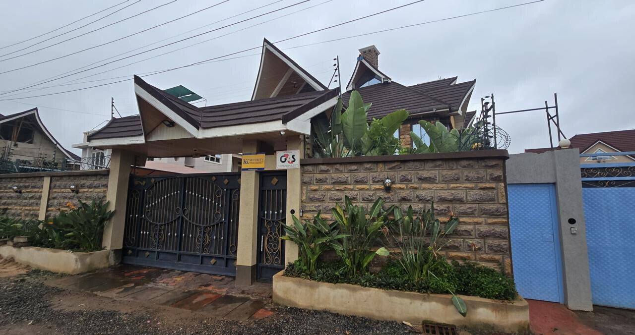 4BR All-Ensuite Townhouse with Steam Room & Gym - Mugutha, Ruiru