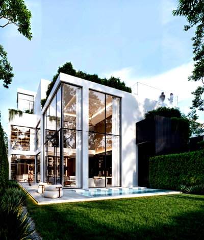 Luxury 5BR Townhouse with Garden