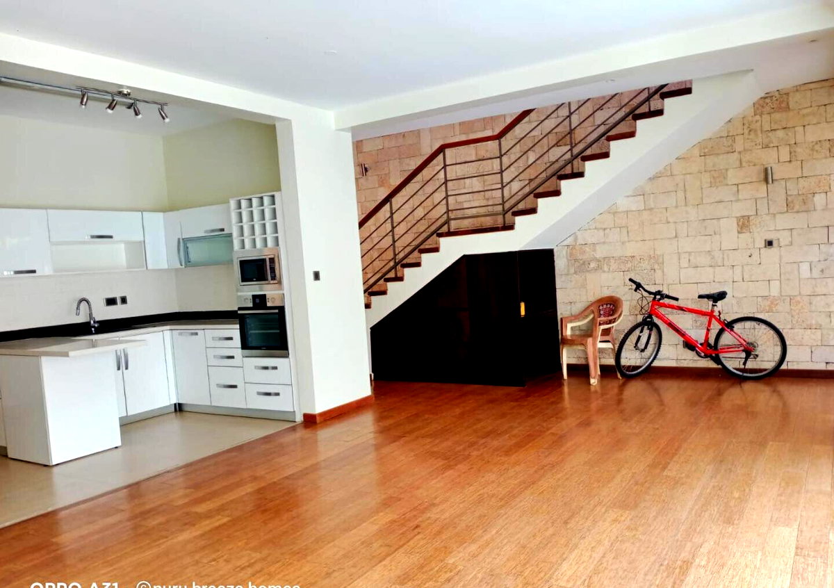 Triplex Townhouse with Sun Roof & Scandinavian High Roofs - Kileleshwa