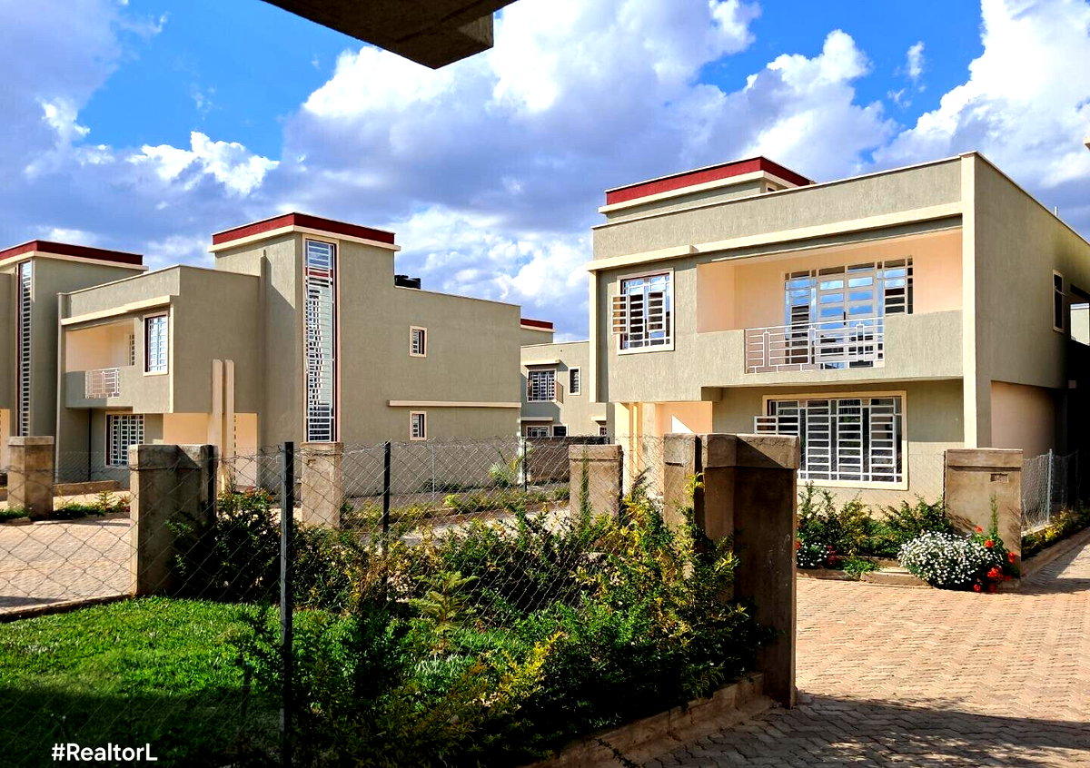 4BR All-Ensuite Townhouse with Rooftop Gazebo & DSQ - Kitengela Yukos