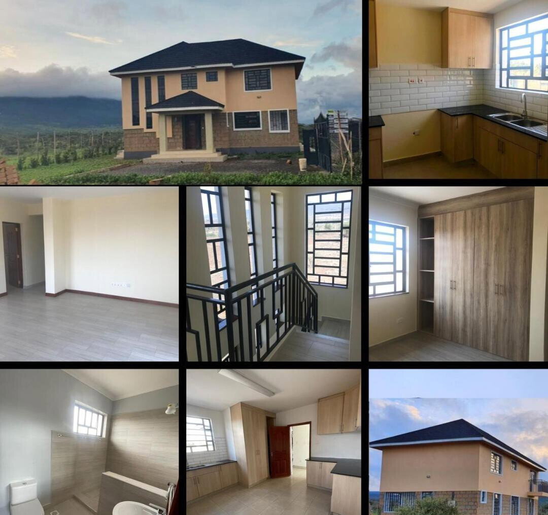 3BR Townhouse with DSQ & Extra 1/8th Plot - Ngong