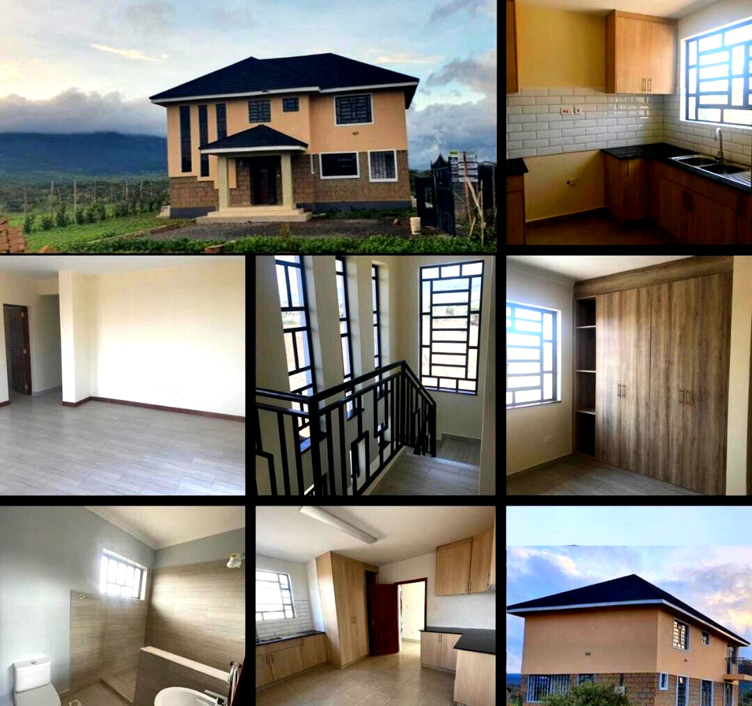 3BR Townhouse with DSQ & Extra 1/8th Plot - Ngong