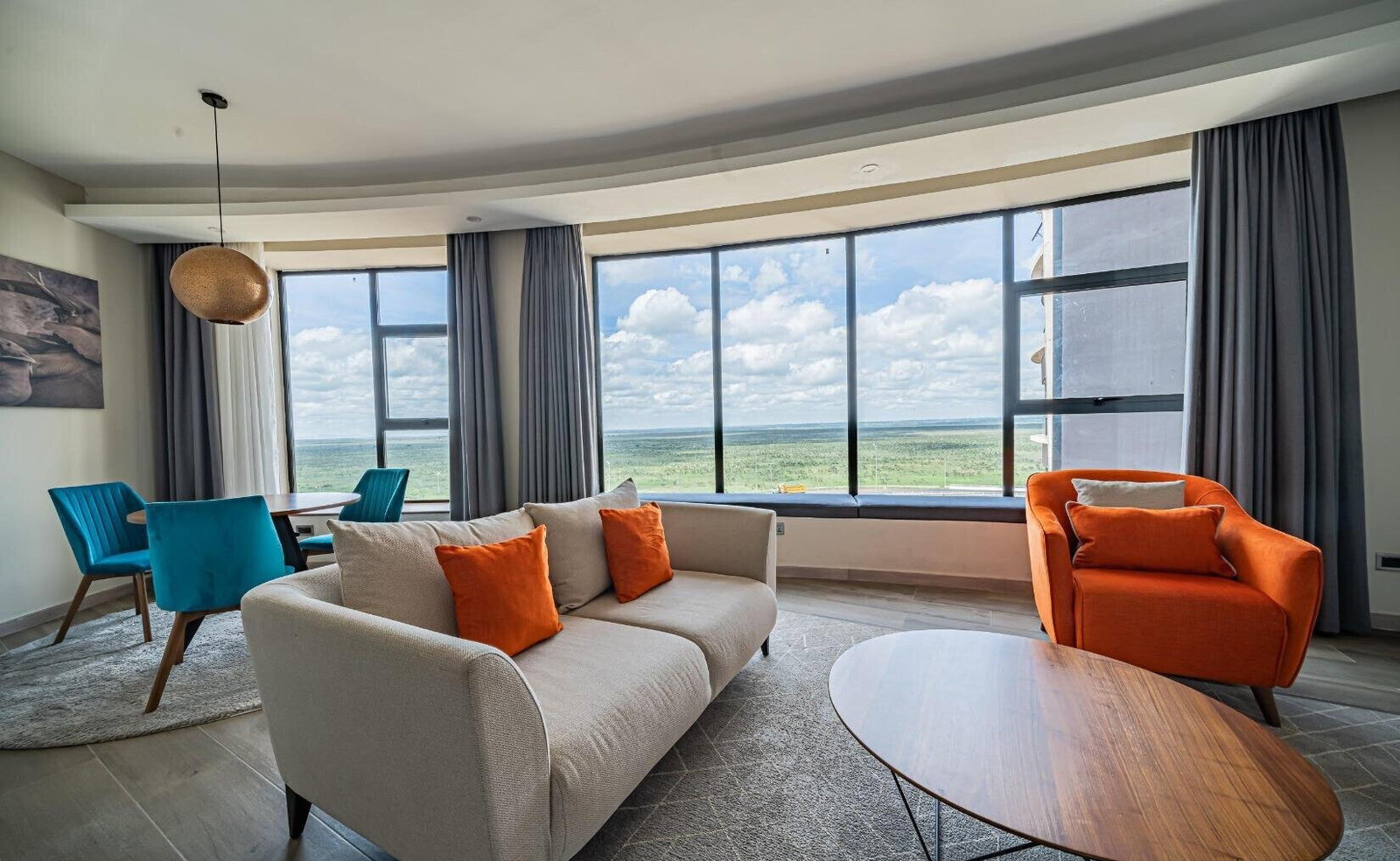 1BR with 360° Park Views & Co-Working Space - The Curve, Mombasa Rd