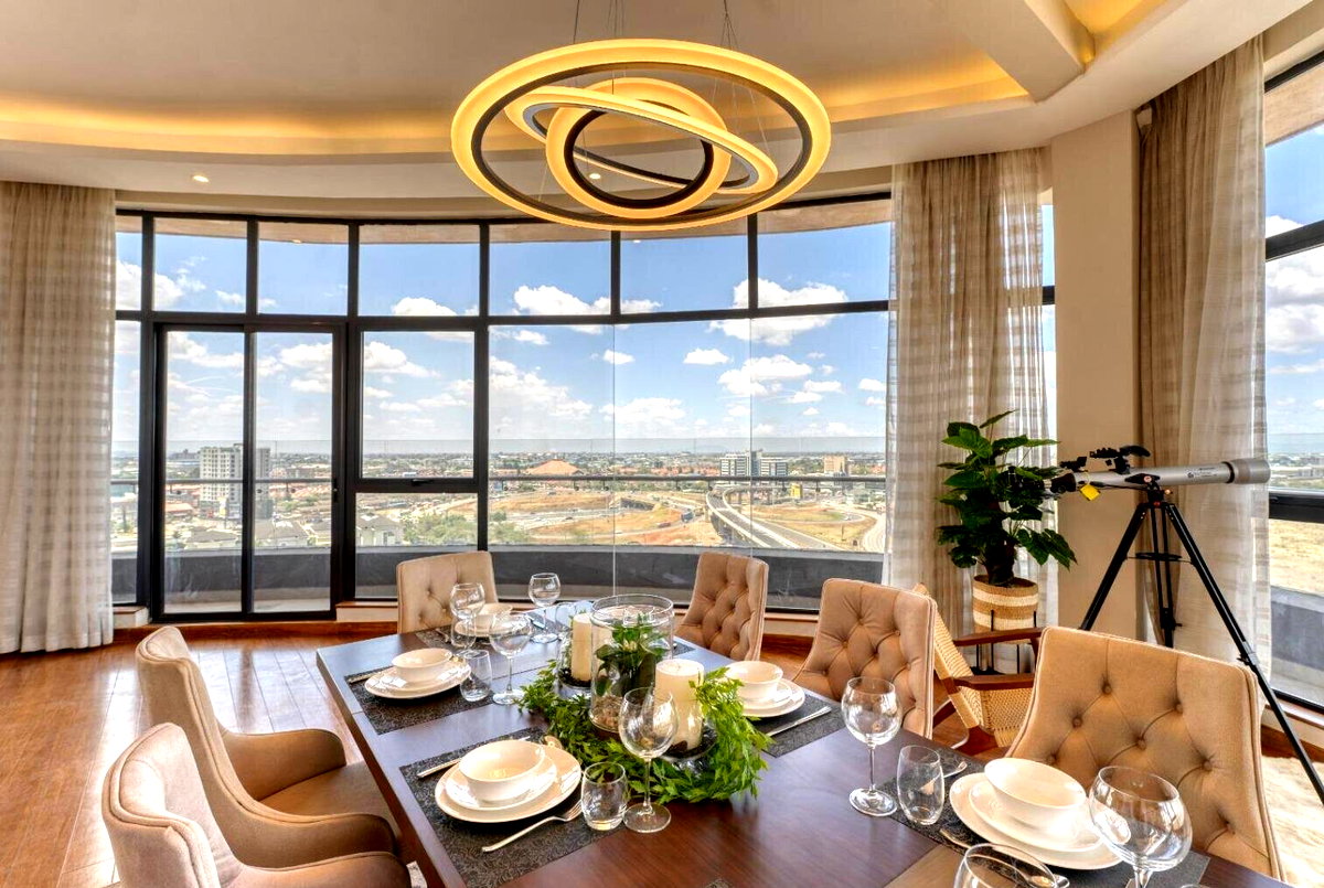 1BR with 360° Park Views & Co-Working Space - The Curve, Mombasa Rd