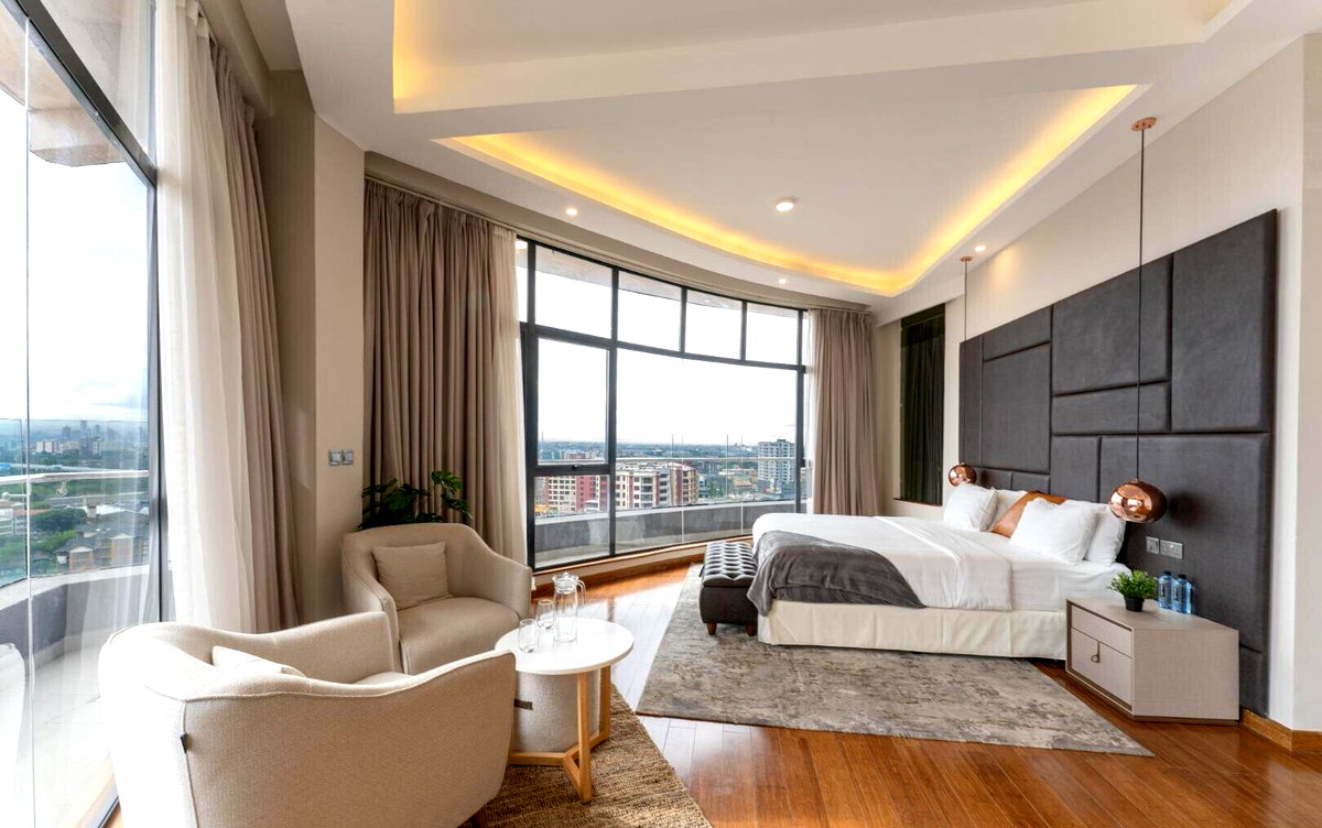 1BR with 360° Park Views & Co-Working Space - The Curve, Mombasa Rd