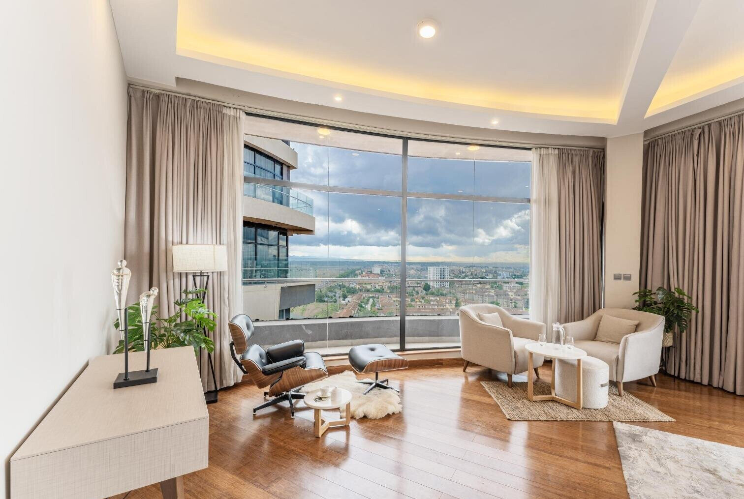 1BR with 360° Park Views & Co-Working Space - The Curve, Mombasa Rd