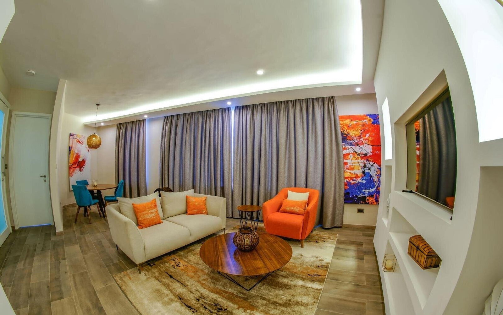 1BR with 360° Park Views & Co-Working Space - The Curve, Mombasa Rd