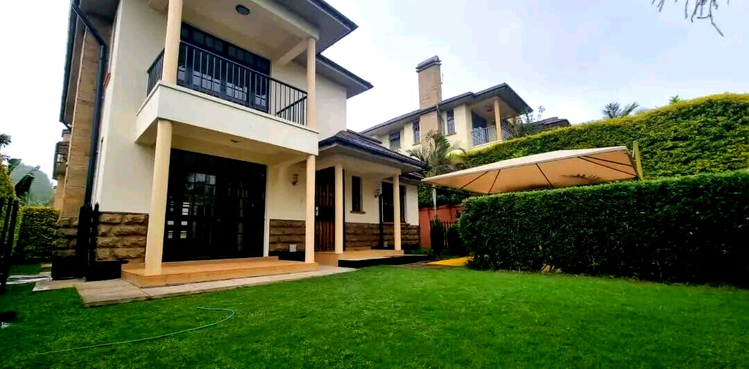 4BR Gated Townhouse with Private Garden & DSQ - Loresho