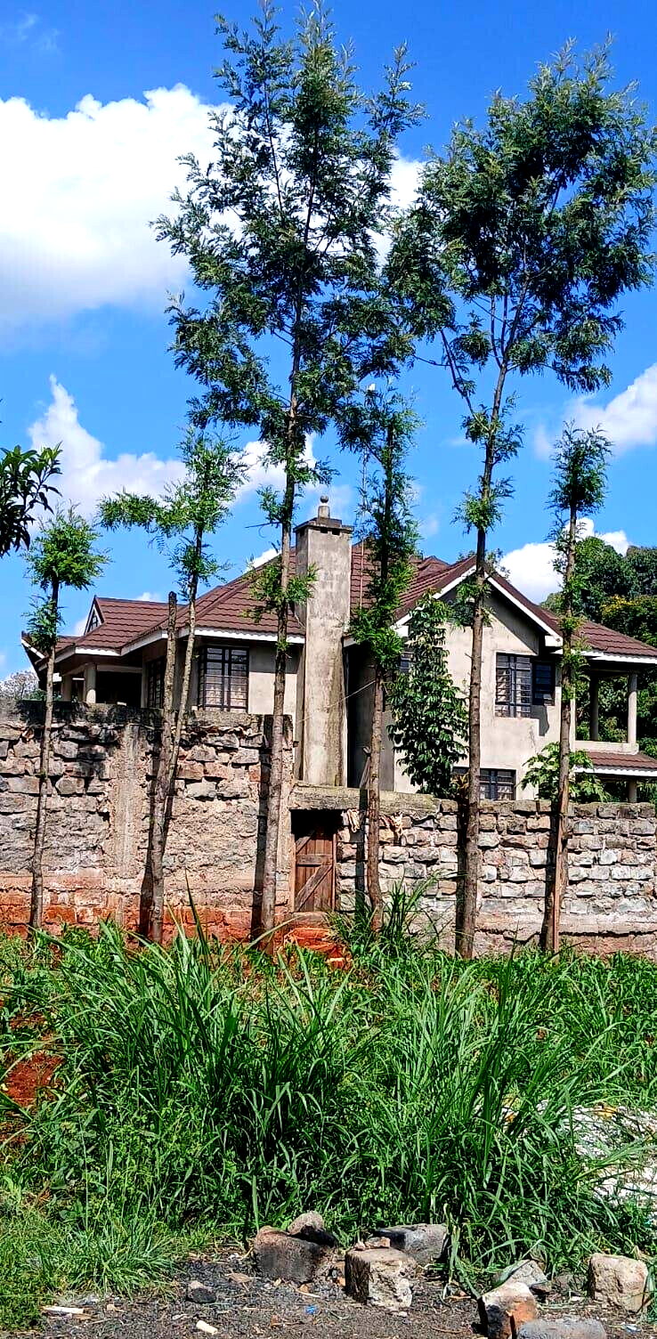 4BR Townhouse with Spiral Stairs & 3 Verandas - Kikuyu