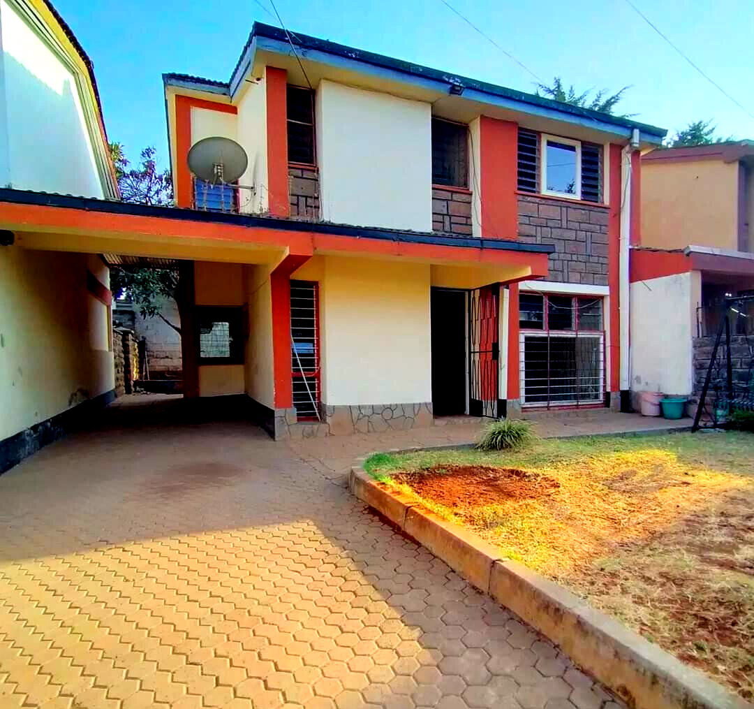 3BR Gated Townhouse 10 Mins from CBD – Langata