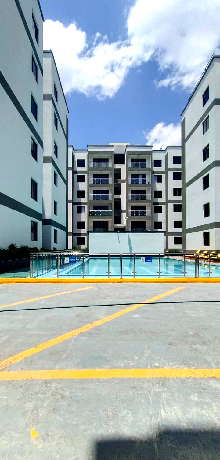 3BR Apartment with Olympic Pool & Smart Features - Syokimau