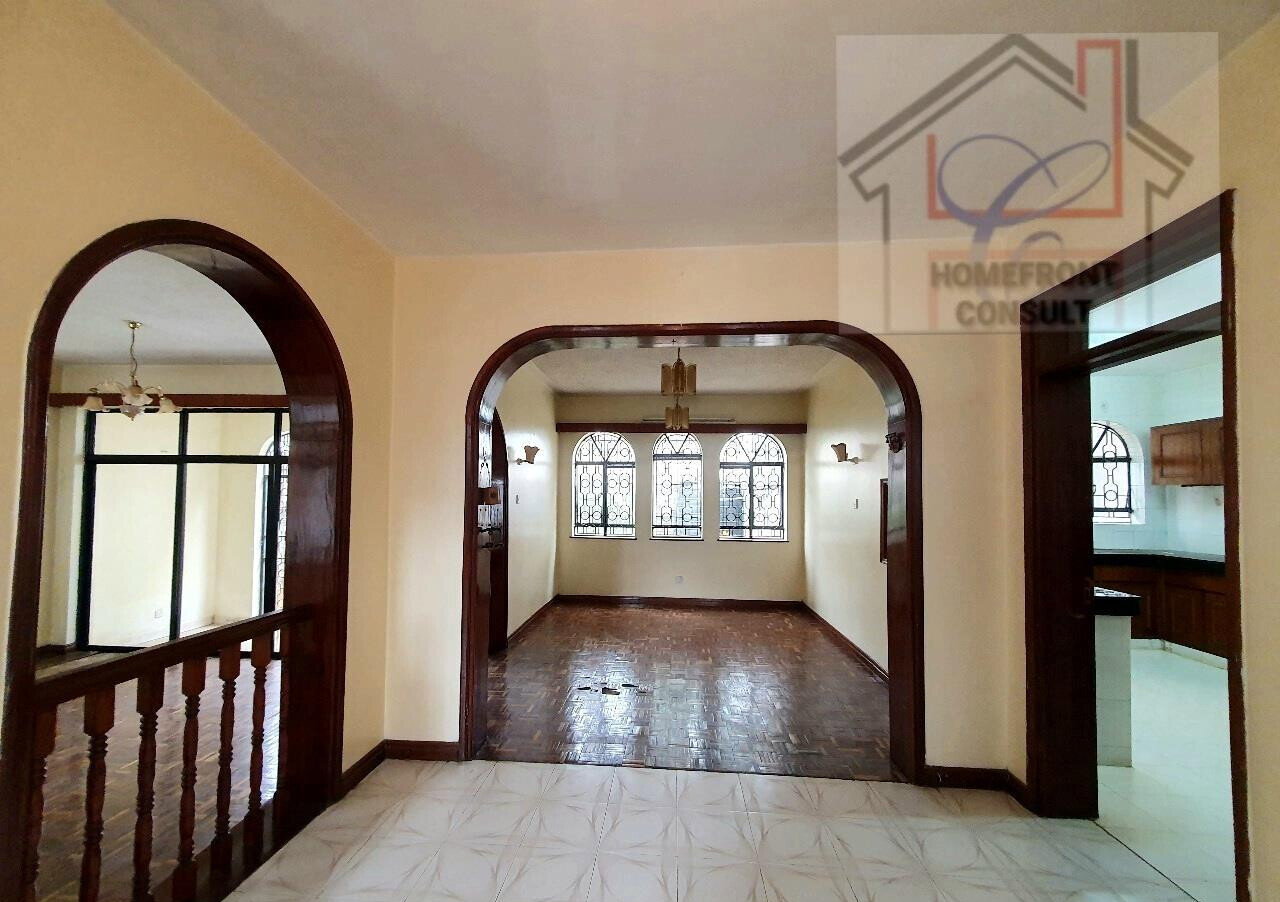 5-Bed Villa with Study & Outdoor Kitchen - Westlands