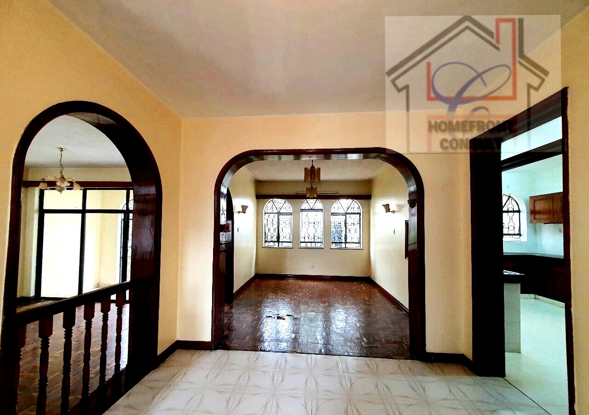 5-Bed Villa with Study & Outdoor Kitchen - Westlands