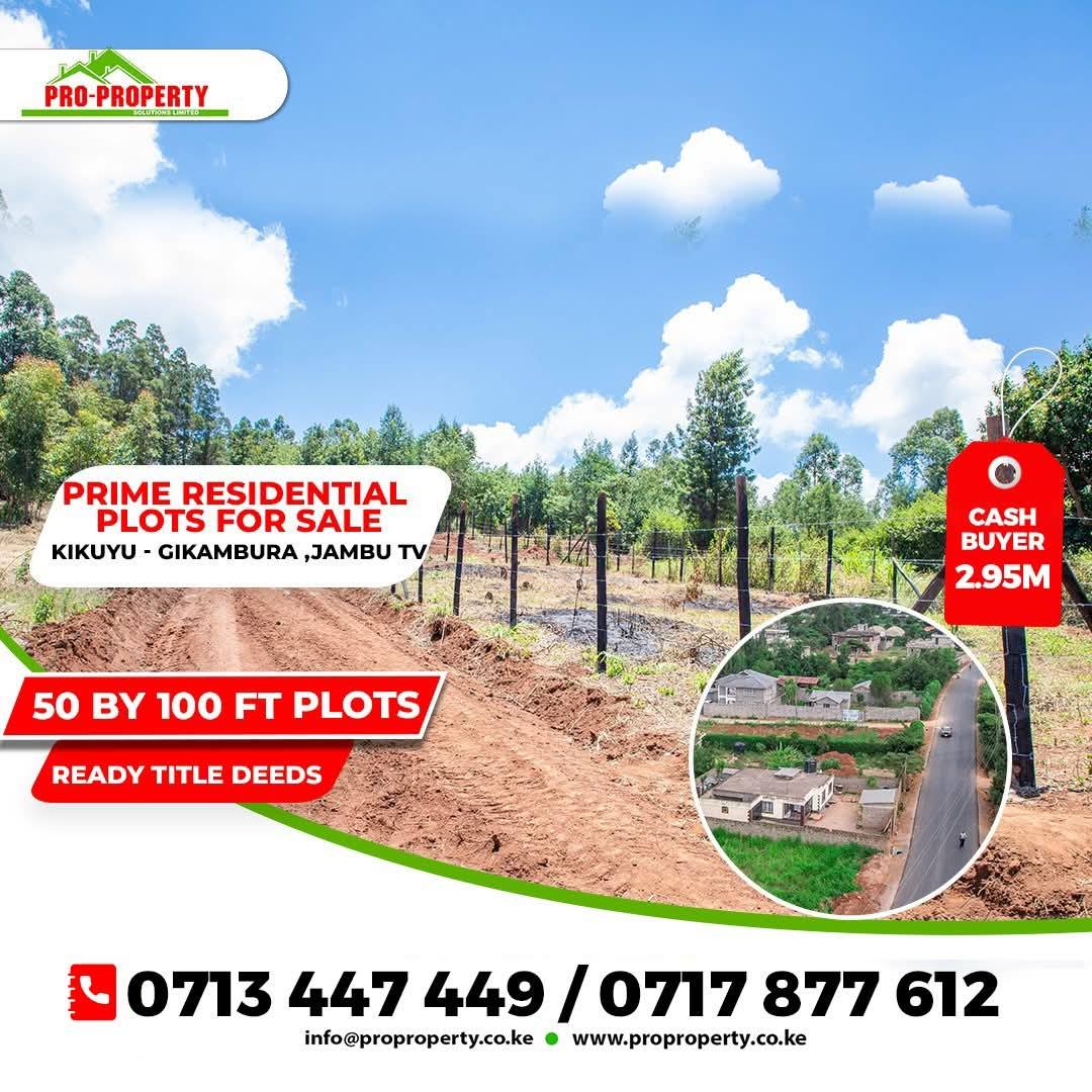 Land for Sale in Karai, Kiambu