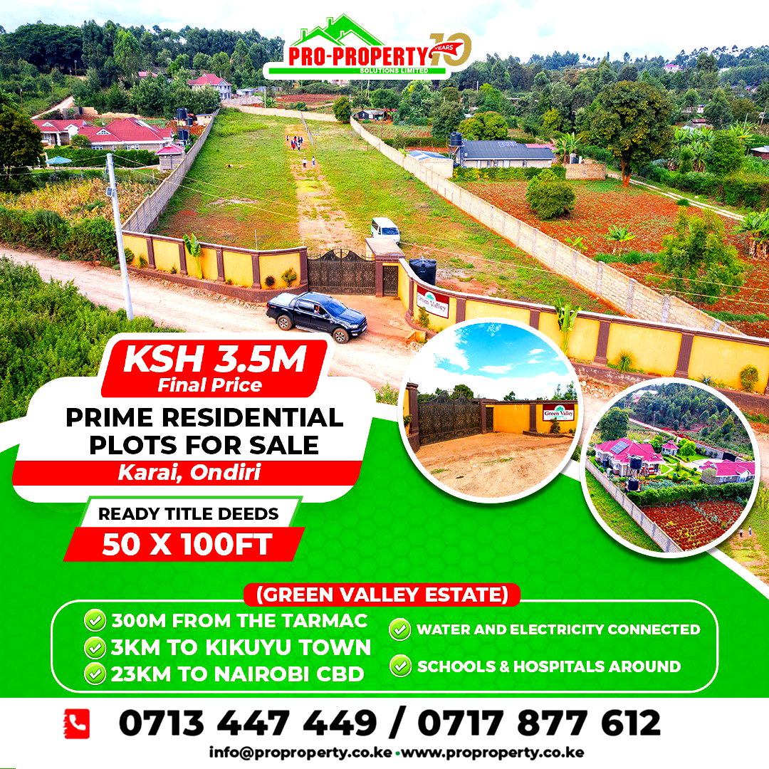 Land for Sale in Karai, Kiambu