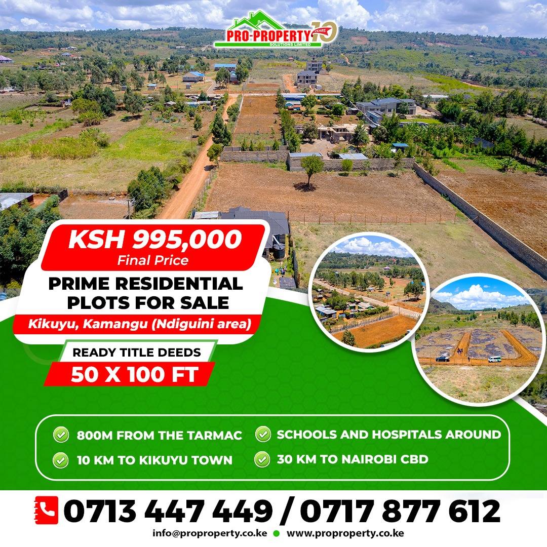 Land for Sale in Karai, Kiambu